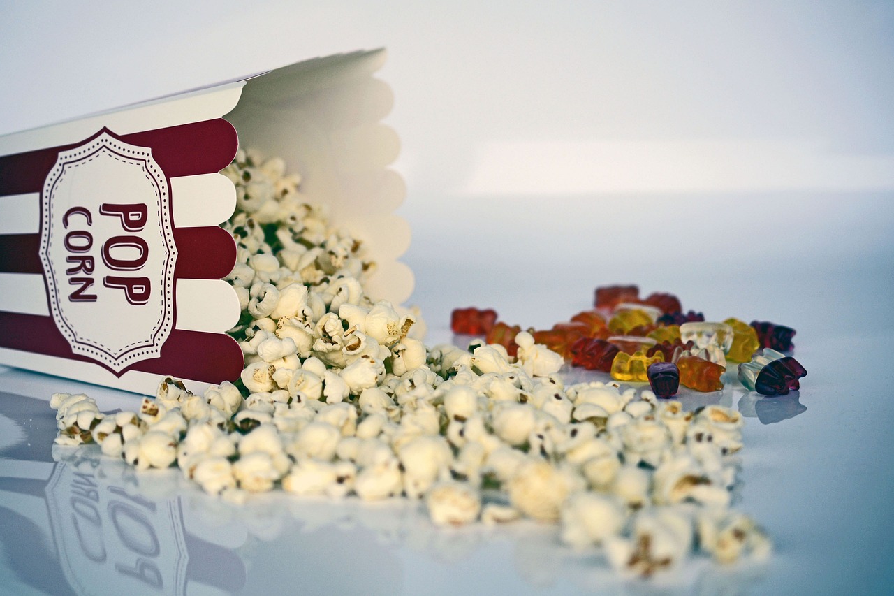 Frisches Popcorn gibt es bei der Filmnacht