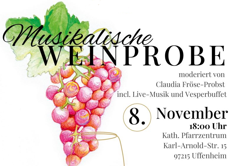Musikalische Weinprobe