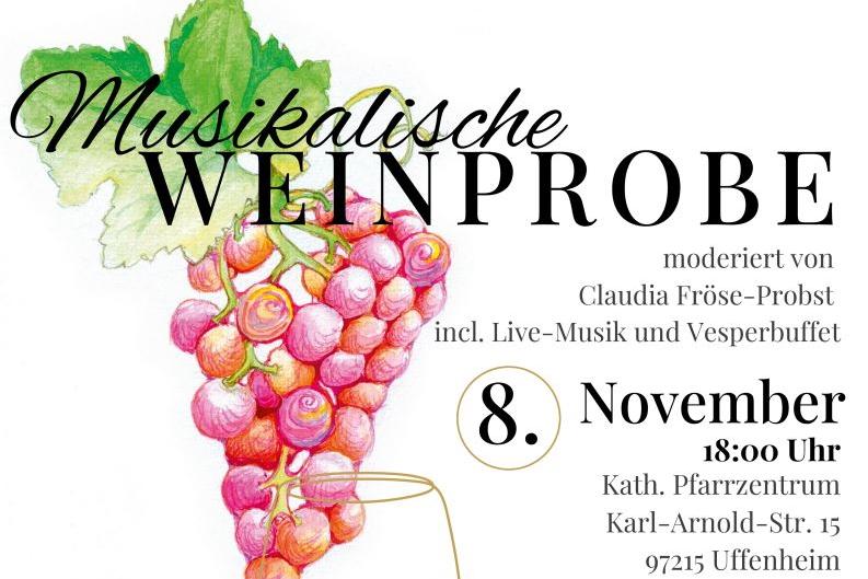 Musikalische Weinprobe